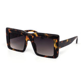12 Pack: Elegant Chunky Square Gradient Wholesale Sunglasses
