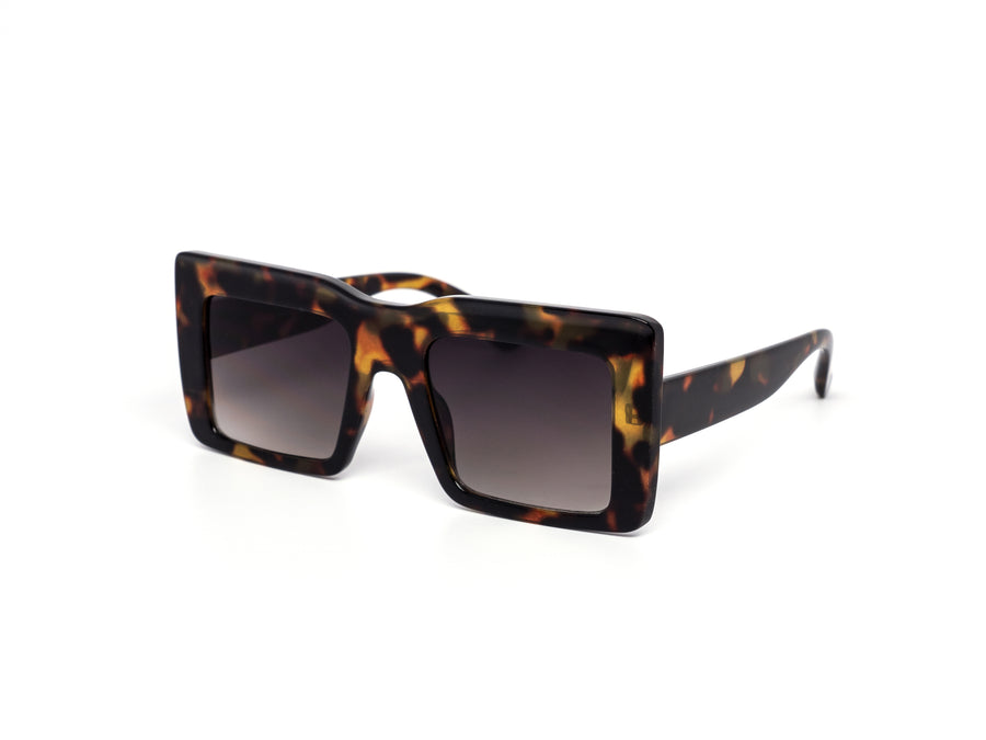 12 Pack: Elegant Chunky Square Gradient Wholesale Sunglasses