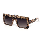 12 Pack: Elegant Chunky Square Gradient Wholesale Sunglasses