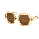 12 Pack: Undercover Hexagon 60s Wholesale Sunglasses