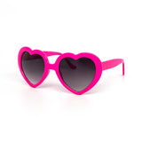 12 Pack: Bubble Heart Gradient Wholesale Sunglasses