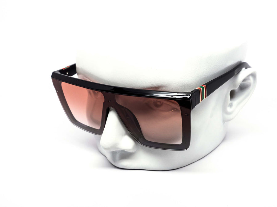 12 Pack: Euro Flat-top Minimal Square Gradient Wholesale Sunglasses