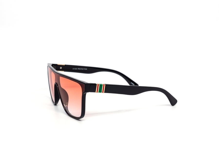 12 Pack: Modern Euro Flat-top Gradient Wholesale Sunglasses
