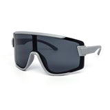 12 Pack: Modern Sports Shield Wrapper Wholesale Sunglasses