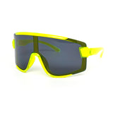 12 Pack: Modern Sports Shield Wrapper Wholesale Sunglasses