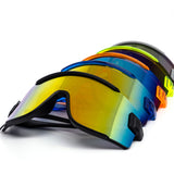12 Pack: Modern Sports Shield Wrapper Mirror Wholesale Sunglasses