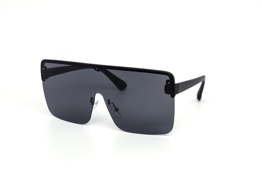 12 Pack: Eccentric Oversized Flat Duo-tone Wholesale Sunglasses