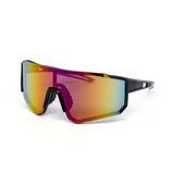 12 Pack: Destiny Performance Sports Shield Burnt Mirror Wholesale Sunglasses