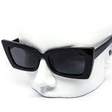 12 Pack: Modern Minimalist Angled Cateye Wholesale Sunglasses