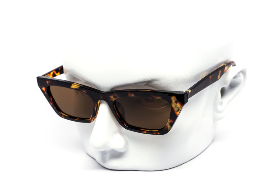 12 Pack: Modern Minimalist Petite Flat Cateye Wholesale Sunglasses