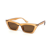 12 Pack: Modern Minimalist Petite Flat Cateye Wholesale Sunglasses