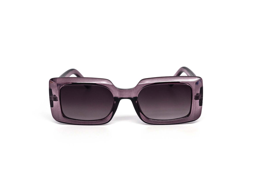 12 Pack: Trendy Minimalist Chunky Rectangle Wholesale Sunglasses