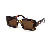 12 Pack: Trendy Minimalist Chunky Rectangle Wholesale Sunglasses