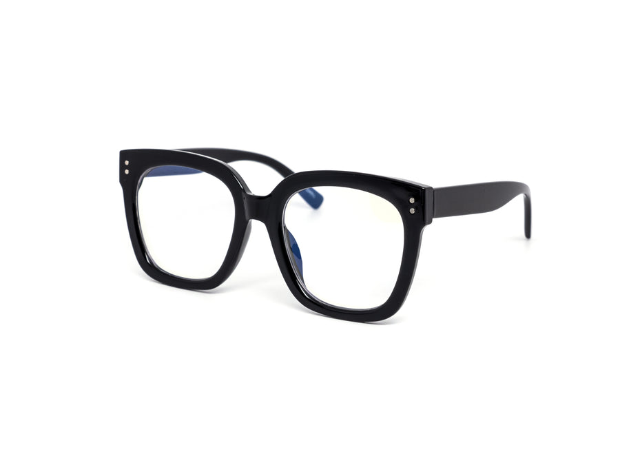 12 Pack: Simple Oversized Blue Light Filtering Wholesale Eyeglasses