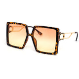 12 Pack: Oversized Modern Square Gradient Wholesale Sunglasses
