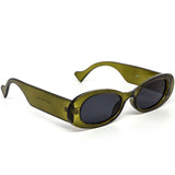 12 Pack: Modern Trendy Chunky Oval Wholesale Sunglasses