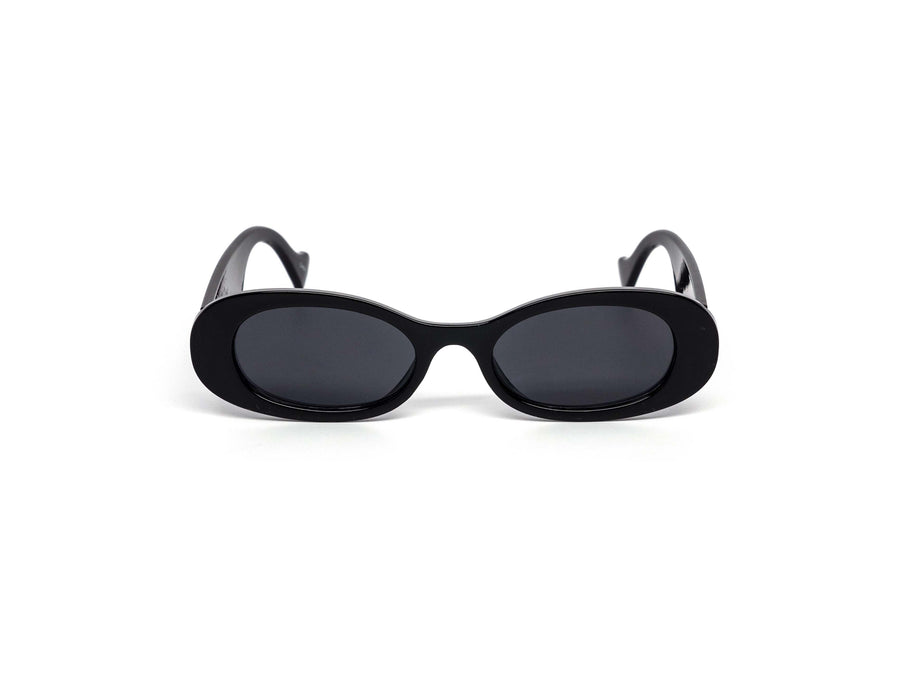 12 Pack: Modern Trendy Chunky Oval Wholesale Sunglasses