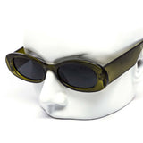 12 Pack: Modern Trendy Chunky Oval Wholesale Sunglasses