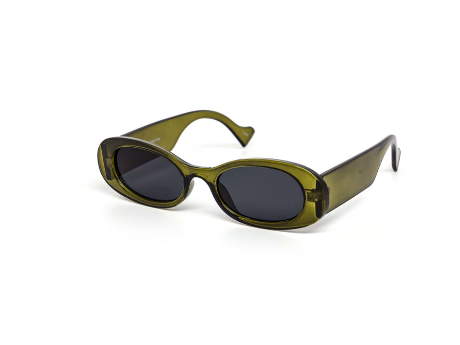 12 Pack: Modern Trendy Chunky Oval Wholesale Sunglasses