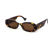 12 Pack: Modern Trendy Chunky Oval Wholesale Sunglasses