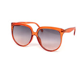 12 Pack: Minimalist Color Gradient Oversized Wholesale Sunglasses
