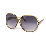 12 Pack: Classy Oversized Gradient Round Wholesale Sunglasses