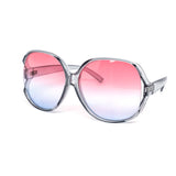 12 Pack: Classy Oversized Duo-tone Round Wholesale Sunglasses