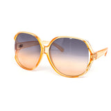 12 Pack: Classy Oversized Duo-tone Round Wholesale Sunglasses
