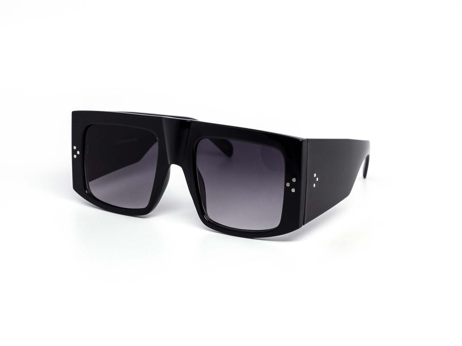 12 Pack: Elegant Oversized Chunky Gradient Wholesale Sunglasses