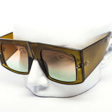 12 Pack: Elegant Oversized Chunky Duo-tone Wholesale Sunglasses