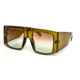 12 Pack: Elegant Oversized Chunky Duo-tone Wholesale Sunglasses