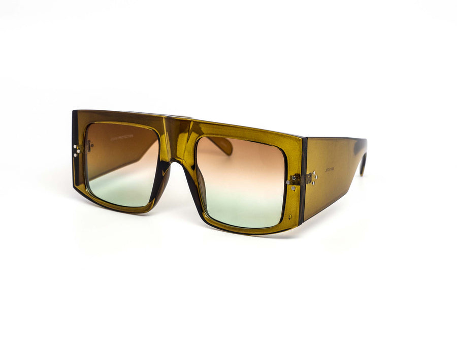 12 Pack: Elegant Oversized Chunky Duo-tone Wholesale Sunglasses
