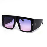 12 Pack: Elegant Oversized Chunky Duo-tone Wholesale Sunglasses