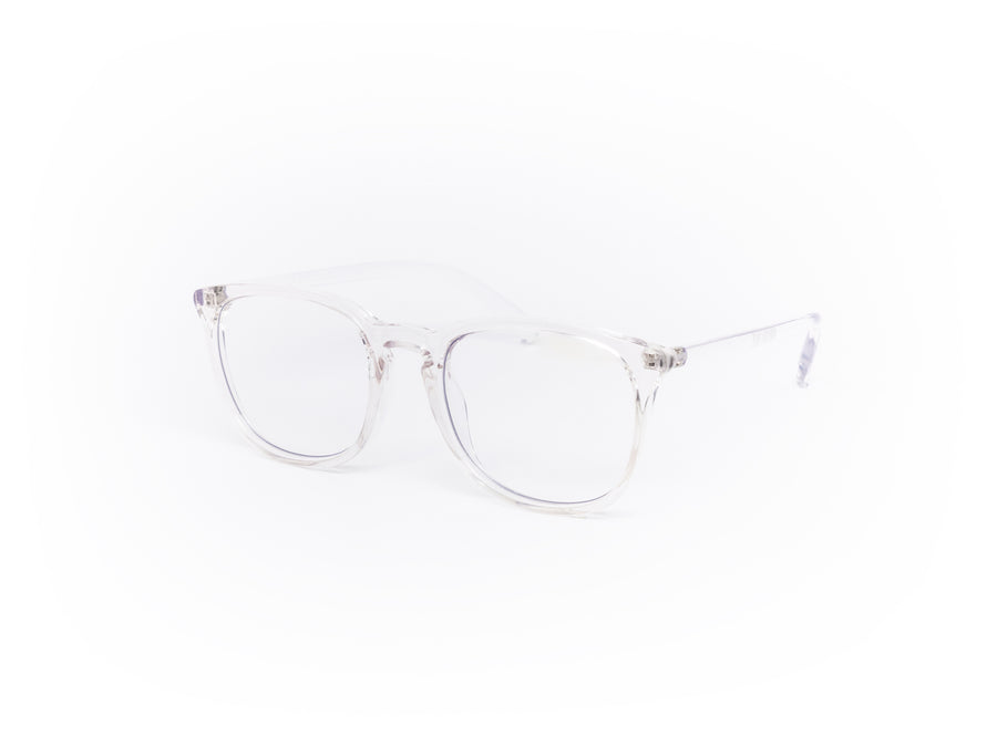 12 Pack: Modern Classic Blue Light Filtering Round Wholesale Eyeglasses