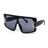12 Pack: High Fashion Oversized Shield Gradient Wholesale Sunglasses