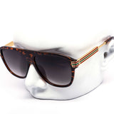12 Pack: Sleek Color Stripes Aviator Wholesale Sunglasses