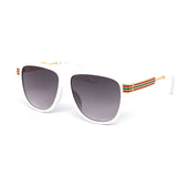 12 Pack: Sleek Color Stripes Aviator Wholesale Sunglasses