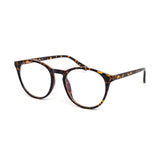 12 Pack: Minimal Round Solid Blue Light Filtering Wholesale Glasses