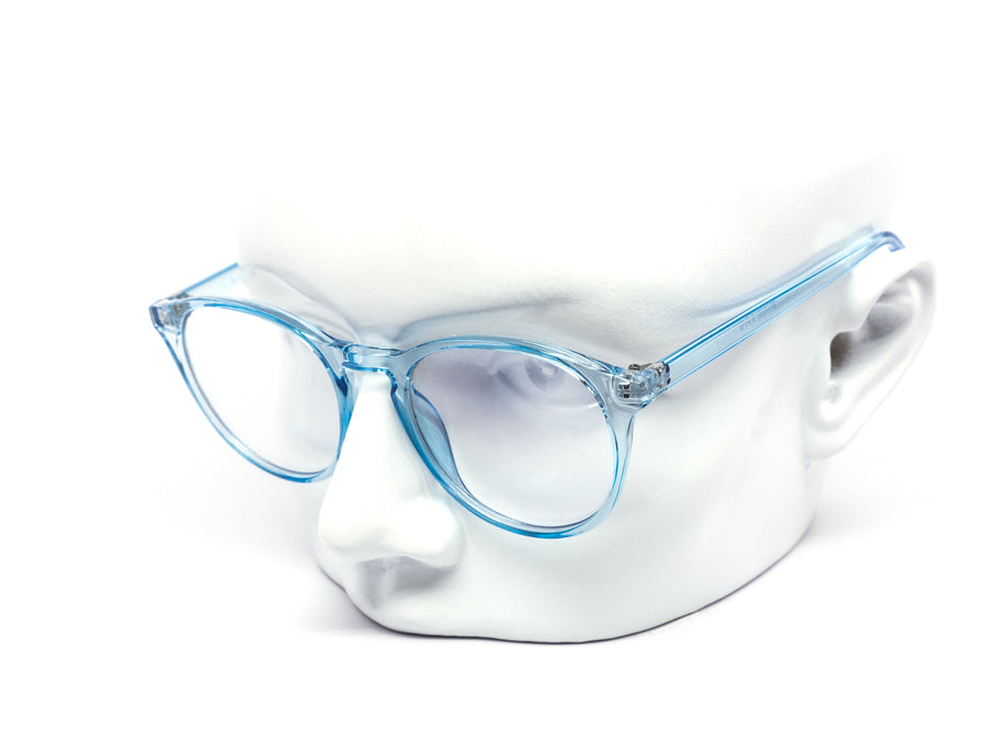 12 Pack: Minimal Round Wholesale Eyeglasses with Blue Light Filtering