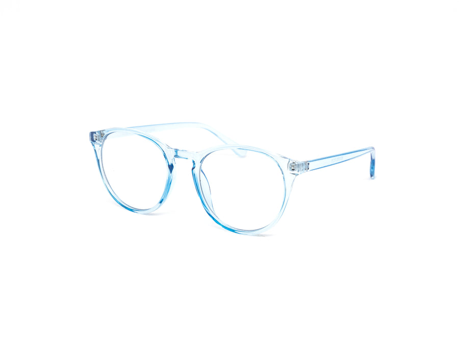 12 Pack: Minimal Round Wholesale Eyeglasses with Blue Light Filtering
