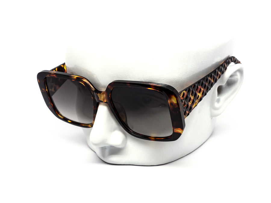 12 Pack: Oversized Square Waffle Fashion Wholesale Sunglasses