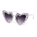 12 Pack: Icicle Rhinestone Heart Wholesale Sunglasses