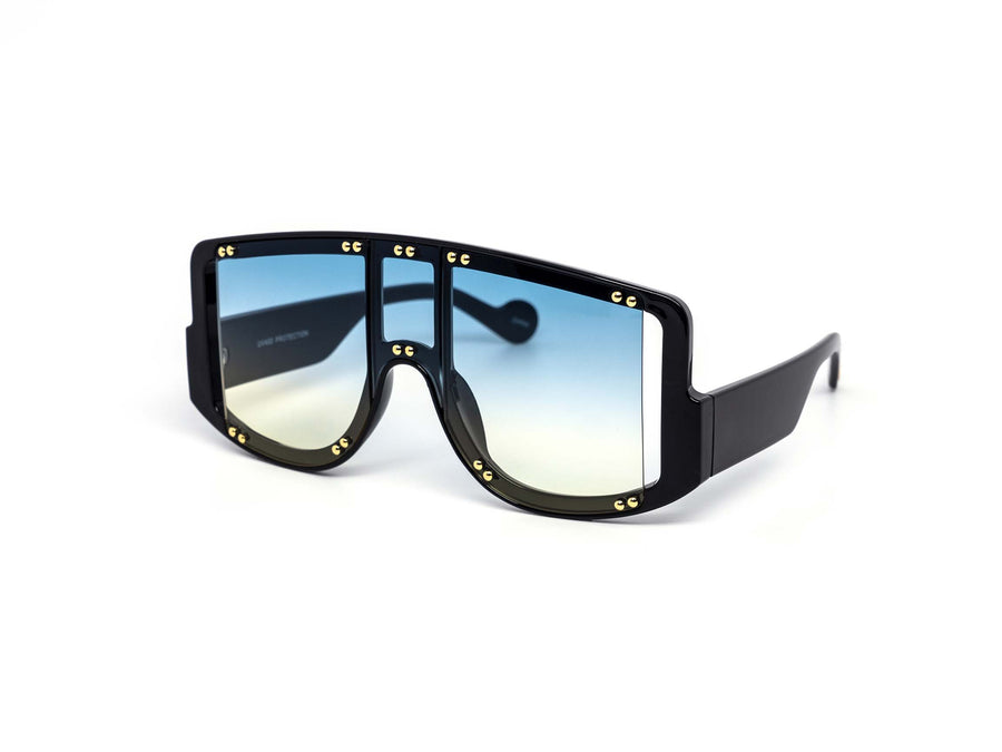 12 Pack: High Fashion Unique Duo-tone Wholesale Sunglasses