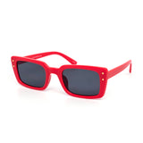 12 Pack: Solid Retro Rectangular Cateye Wholesale Sunglasses