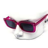 12 Pack: Colorful Chunky Rounded Rectangular Wholesale Sunglasses