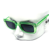 12 Pack: Colorful Chunky Rounded Rectangular Wholesale Sunglasses