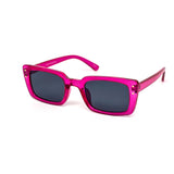 12 Pack: Colorful Chunky Rounded Rectangular Wholesale Sunglasses
