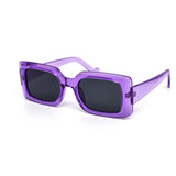 12 Pack: Trendy Minimalist Neon Square Wholesale Sunglasses