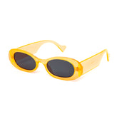 12 Pack: Retro Chunky Oval Neon Wholesale Sunglasses