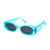 12 Pack: Retro Chunky Oval Neon Wholesale Sunglasses